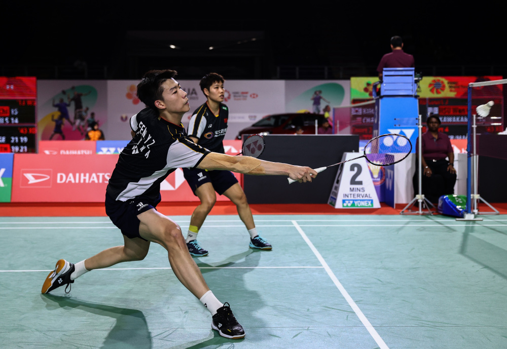 马来西亚羽毛球队力克泰国羽毛球队，陶菲克制霸全场